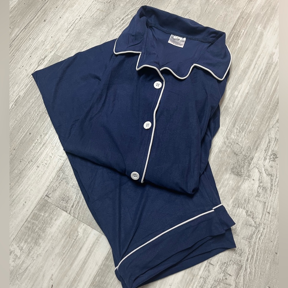 Sugar Bee Womens Navy Pajamas 3Xl NWOT